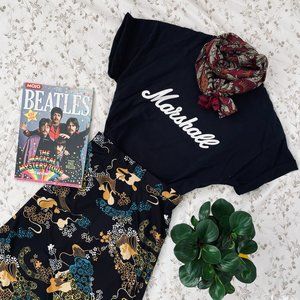 marshall guitars graphic tee